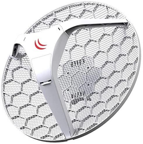Maršrutizatorius MIKROTIK RBLHG-5nD LHG 5 CPE 5GHz 1x RJ45 100Mb/s 24.5dBi Antenna