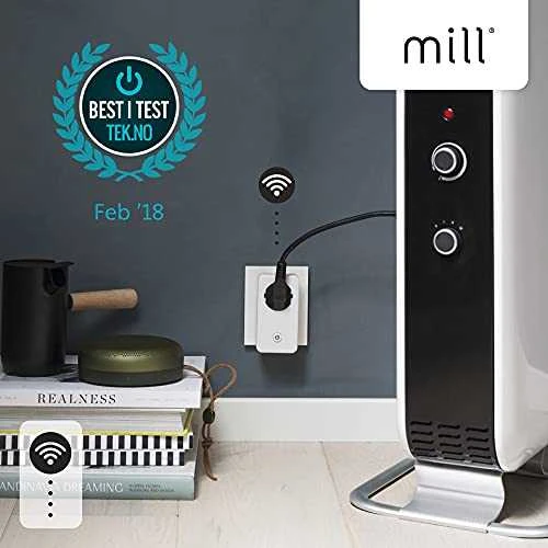 Kištukinis lizdas Mill Wifi Socket3 Baltas, 2300 W