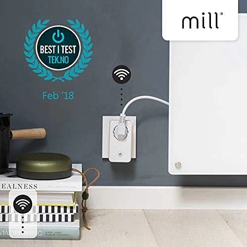 Kištukinis lizdas Mill Wifi Socket3 Baltas, 2300 W