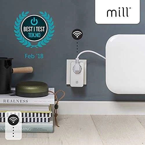 Kištukinis lizdas Mill Wifi Socket3 Baltas, 2300 W