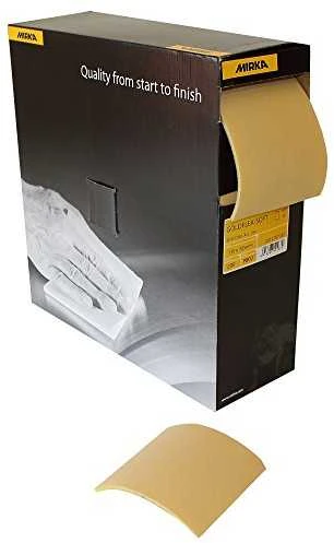 Mirka Ltd Suomija Šlifavimo kempinė Mirka 2912707081; 115x125 mm; P800; 200 vnt.