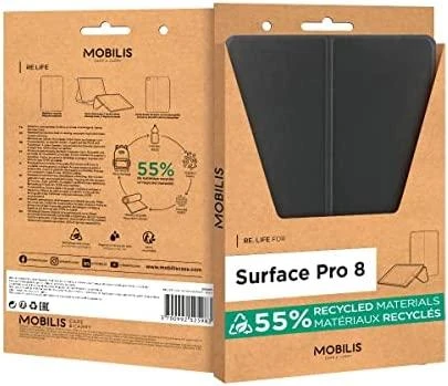 Planšetė Mobilis RE.LIFE dėklas f. Surface Pro8 - Juodas
