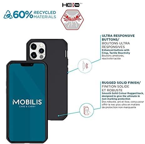 Dėklas Mobilis SPECTRUM CASE SOLID Juodas MAT