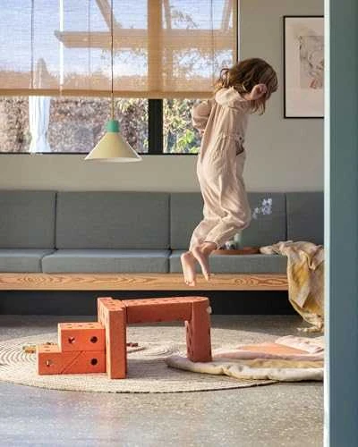Modu Dreamer Blocks 12in1 – dideli, kūrybingi blokeliai iš EPP putų | Sudegė Oranžinis