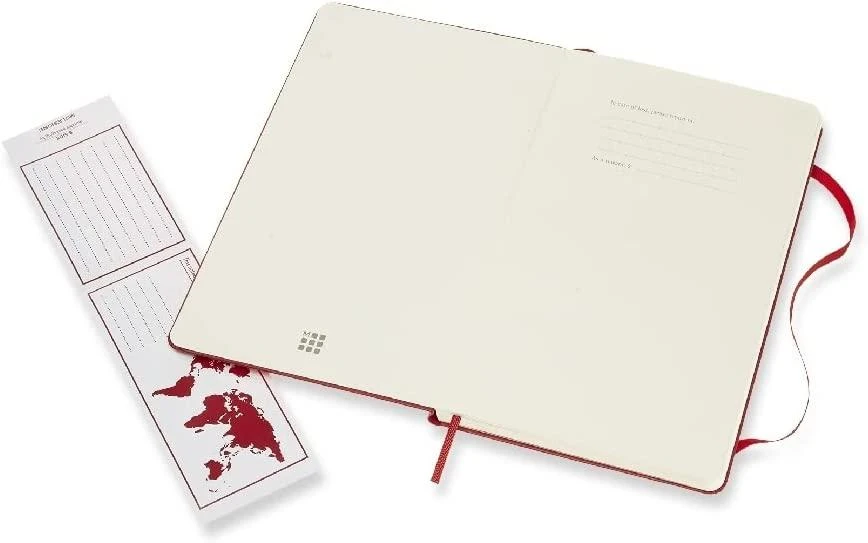 Moleskine Pastabos Classic 13x21 tt. taškai raudona