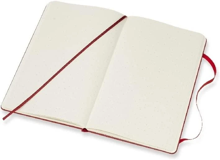 Moleskine Pastabos Classic 13x21 tt. taškai raudona
