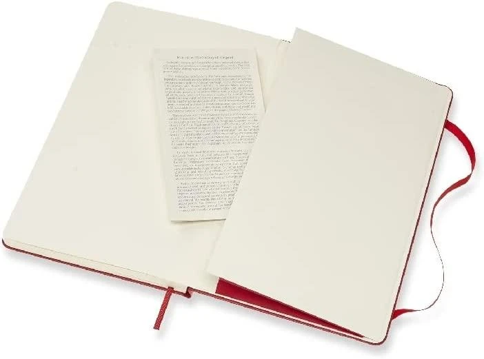Moleskine Pastabos Classic 13x21 tt. taškai raudona