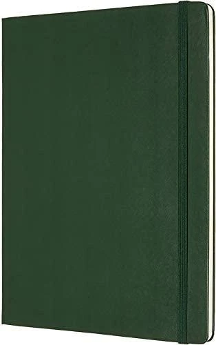 Moleskine Pastabos Classic XL 19x25 tt. sklandžiai žalia miRtle