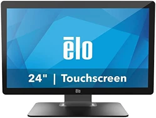 Monitorius ELO Touchsystems 2402L 24" stalinis kompiuteris, FHD 1920x1080p, projektuojamas talpinis 10 prisilietimų, USB valdiklis, skaidrus, nulinis rėmelis, VGA ir HDMI, c:Juodas
