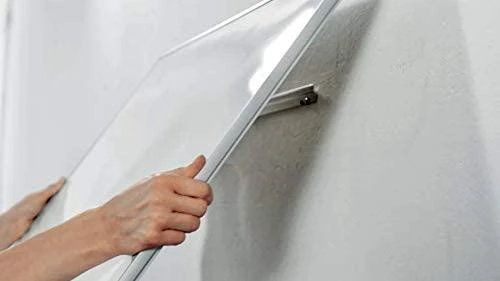 Emaliuota baltoji magnetinė lenta NOBO Impression Pro, 180x120 cm, aliuminio rėmas
