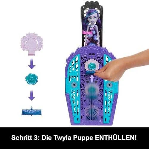 Mattel MONSTER HIGH SKULLTIMATES siurprizų rinkinys – Tvyla, vidurnakčio sodo serija (HYT74)