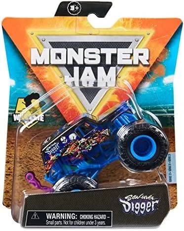 MONSTER JAM visureigis 1:64, 1 vnt.