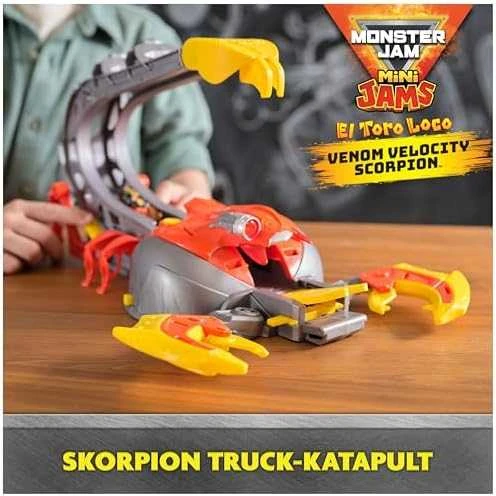 Žaislinė trasa Monster Jam Mini 1:87 Scorpion Playset