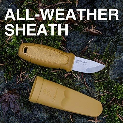 Peilis Morakniv Eldris, nerūdijantis plienas, geltonas