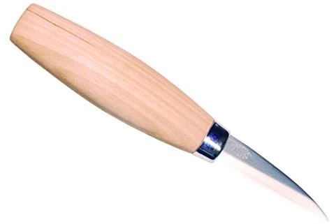Medžio drožinėjimo peilis Morakniv® 122, tiesus, geležtė 79x2,7mm. Laminuotas plienas, beržinė rankena