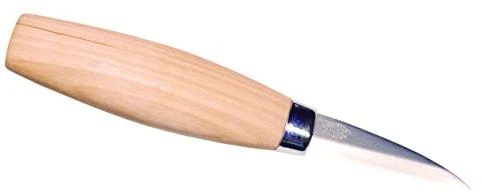 Medžio drožinėjimo peilis Morakniv® 122, tiesus, geležtė 79x2,7mm. Laminuotas plienas, beržinė rankena