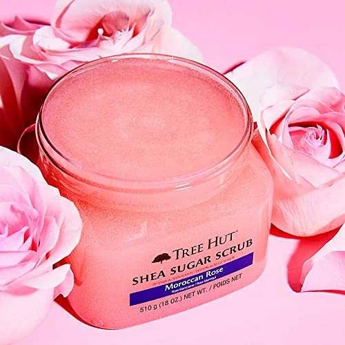 "Tree Hut" taukmedžio cukraus šveitiklis "Moroccan Rose" 510g