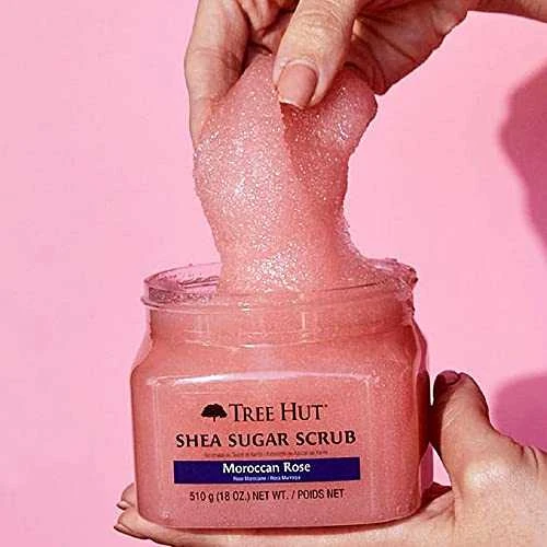 "Tree Hut" taukmedžio cukraus šveitiklis "Moroccan Rose" 510g