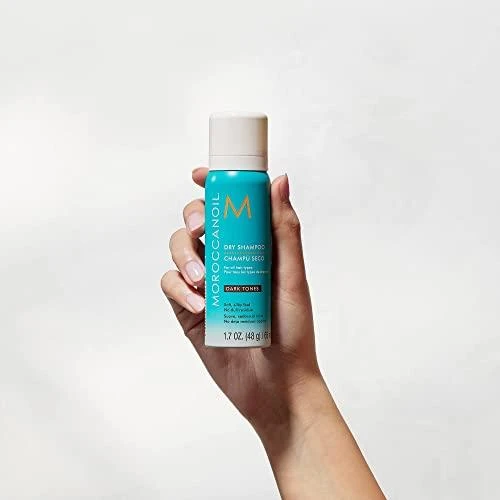 Sausas šampūnas Moroccanoil tamsiems plaukams 