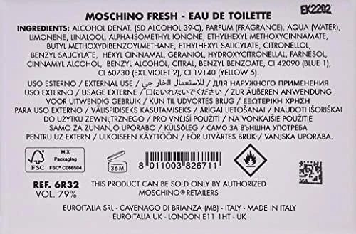 Moschino Fresh Couture EDT tualetinis vanduo moterims, 100 ml