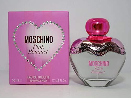 Moschino Rožinė Bouquet EDT tualetinis vanduo moterims, 50 ml