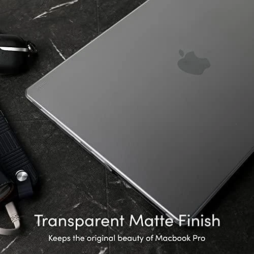 „Moshi iGlaze“ kietasis dėklas – „Obudowa MacBook Pro 16“ (M4/M3/M2/M1/2024–2021), skaidrus