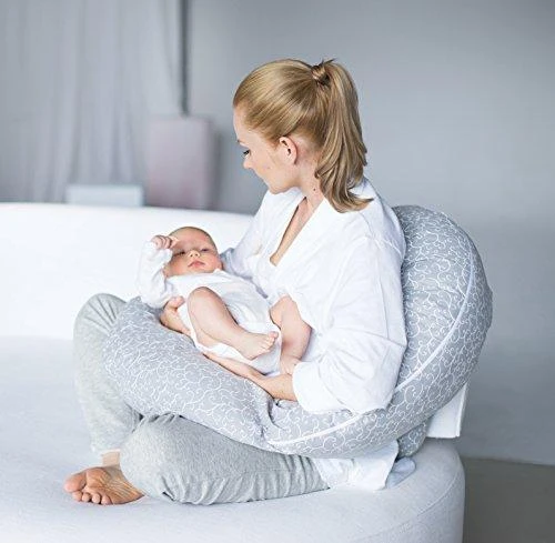 MOTHERHOOD mamos pagalvė Classics, pilka 001/138