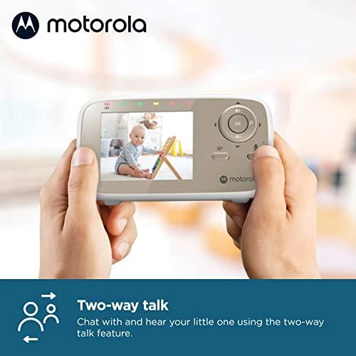 Kūdikių stebėjimo kamera Motorola VM483, 2,8" (laidinė mobili auklė)