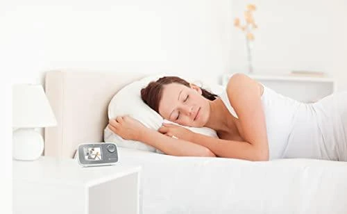 Kūdikio stebėjimo kamera Motorola VM482 2.4", Baltos/Pilkos spalvos