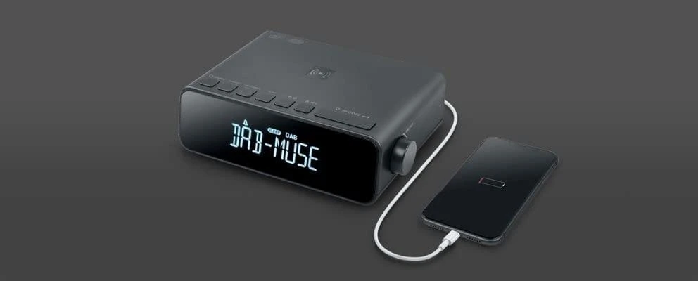 Muse Mūza | DAB+/FM RDS radijas | M-175 DBI | Signalizacijos funkcija | AUX į | Juodas