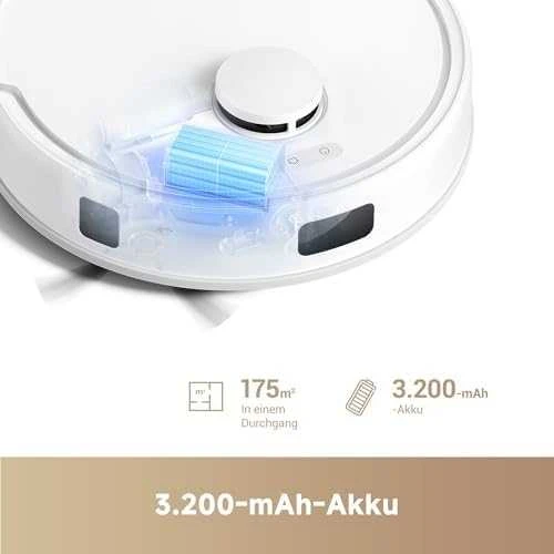 Dulkių siurblys - robotas Mova E20 Plus, Baltas