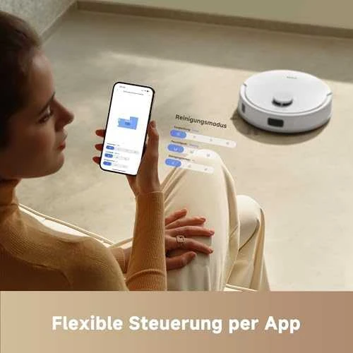 Dulkių siurblys - robotas Mova E20 Plus, Baltas