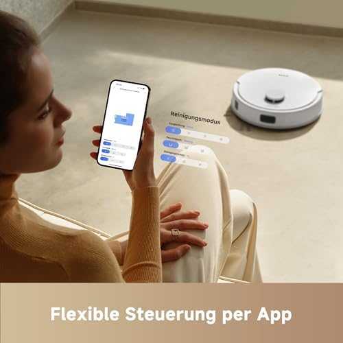 Dulkių siurblys - robotas Mova E20, Baltas