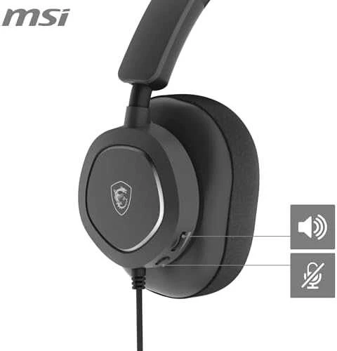 MSI Ausinės Žaidimams | MAESTRO 300 | su laidu | Over-Ear | Noise canceling
