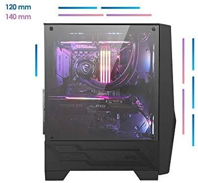 Kompiuterio korpusas MSI MAG FORGE 100M