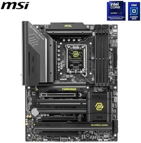 Pagrindinė plokštė MSI MAG Z890 TOMAHAWK WIFI | Procesorių šeima Intel | Procesoriaus lizdas LGA1851 | DDR5 UDIMM | Palaikomos standžiojo disko sąsajos SATA, M.2 | SATA jungčių skaičius 4