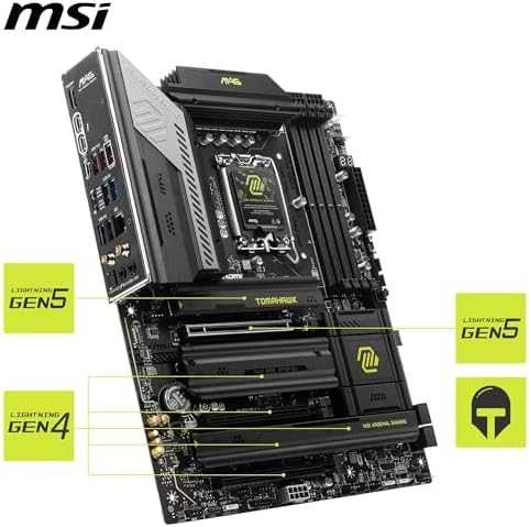 Pagrindinė plokštė MSI MAG Z890 TOMAHAWK WIFI | Procesorių šeima Intel | Procesoriaus lizdas LGA1851 | DDR5 UDIMM | Palaikomos standžiojo disko sąsajos SATA, M.2 | SATA jungčių skaičius 4
