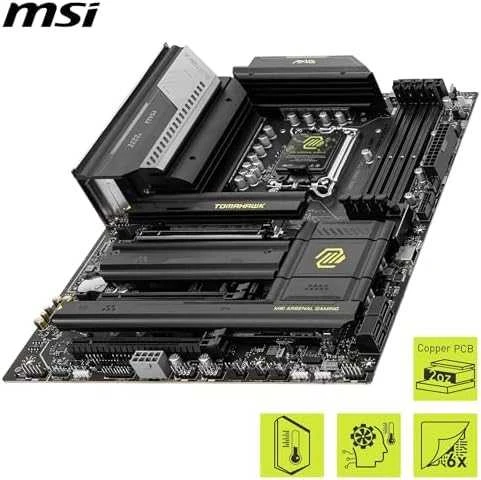 Pagrindinė plokštė MSI MAG Z890 TOMAHAWK WIFI | Procesorių šeima Intel | Procesoriaus lizdas LGA1851 | DDR5 UDIMM | Palaikomos standžiojo disko sąsajos SATA, M.2 | SATA jungčių skaičius 4
