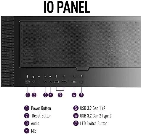 MSI MPG VELOX 100R kompiuterio korpusas