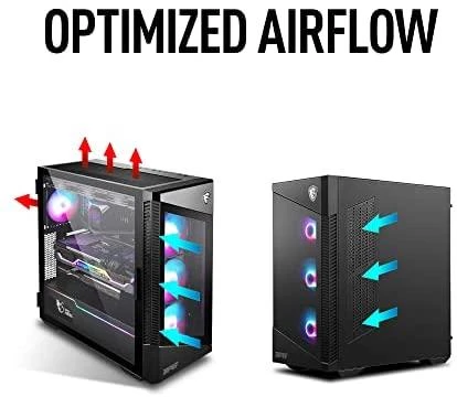 MSI MPG VELOX 100R kompiuterio korpusas