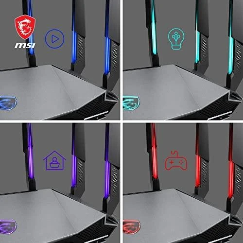 Belaidis maršrutizatorius MSI RadiX AXE6600 WiFi 6E