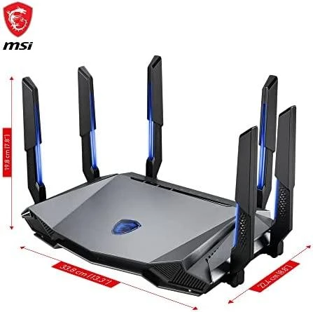 Belaidis maršrutizatorius MSI RadiX AXE6600 WiFi 6E