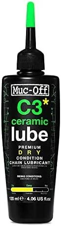 Grandinės tepalas Muc-Off C3 CERAMIC DRY LUBE 120ML
