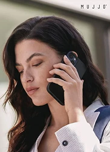 Mujjo Full Odinis dėklas with MagSafe for iPhone 14 - Monaco Mėlyna