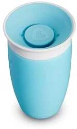 MUNCHKIN puodelis, Miracle 360, mėlynos spalvos, 12mėn+, 296ml, 01102802