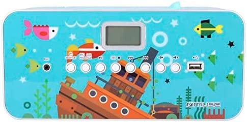 Muse Mūza | M-29KB | Nešiojamas radijo CD/MP3 grotuvas su USB | 30 W | Vaizdas