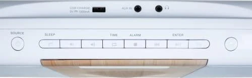 Muzikinis centras Thomson Garso Sistema BT CD/MP3/USB Baltas Wood Finish