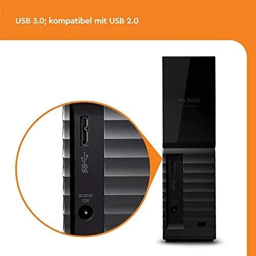 Išorinis kietasis diskas HDD Western Digital My Book (3.5”, 6TB, USB 3.0)