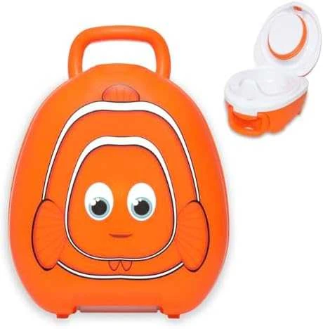 Mokomasis nešiojamas naktipuodis My Carry Potty, mėlyna pastelė
