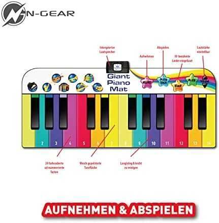 TOY FLOOR DANCE MAT PIANO XXL/PIANOMATPLAYL N-GEAR